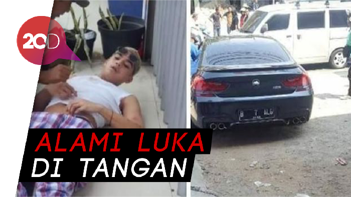 Al Ghazali Pingsan saat Naik Mobil dan Sempat Tabrak Motor