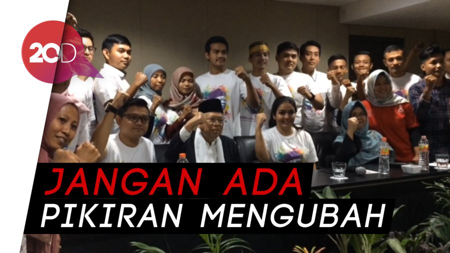 Pesan Maruf untuk Milenial: Kembalikan RI Jadi Bangsa yang Rukun