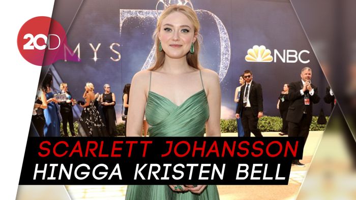 Selebriti dengan Penampilan Memukau di Red Carpet Emmy 2018
