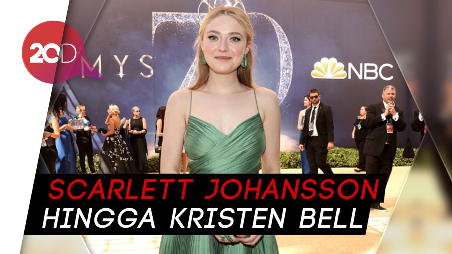 Selebriti dengan Penampilan Memukau di Red Carpet Emmy 2018