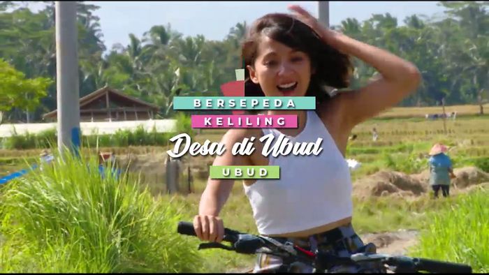 Bersepeda Keliling Desa di Ubud