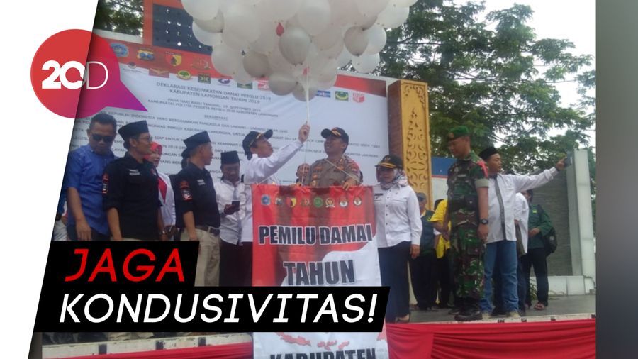 Apel Kesiapan Pengamanan Pileg dan Pilpres di Berbagai Daerah