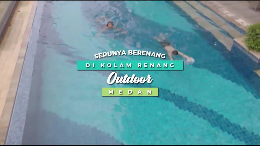 Serunya Berenang di Kolam Renang Outdoor