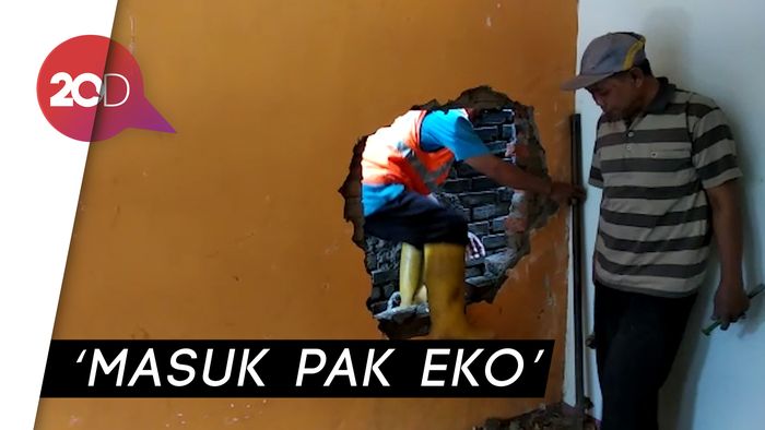 Akhirnya! Rumah Eko Dibuatkan Akses, Tak Lagi Terblokade Tetangga