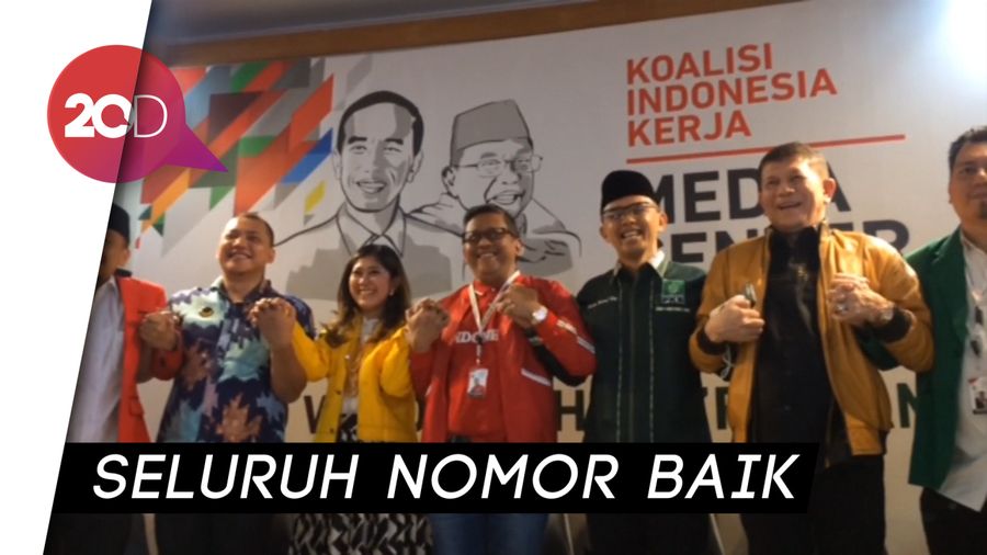 Koalisi Jokowi: Nomor Urut 1 atau 2 yang Penting Dua Periode