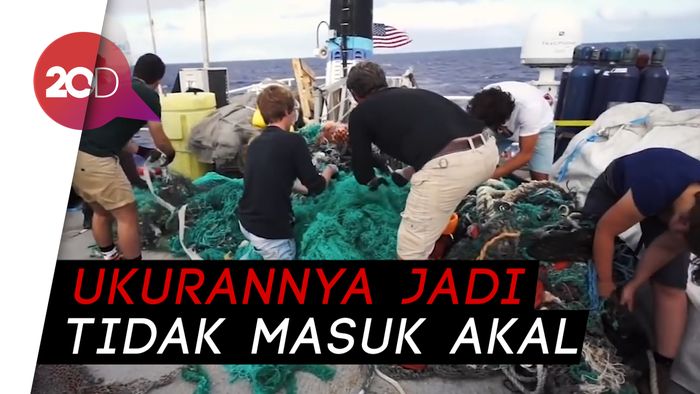 Sampah Plastik Samudera Pasifik Kini Hampir Seluas Indonesia
