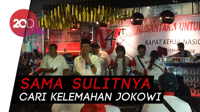 Tim Kampanye Nasional Jokowi: Sulit Cari Prestasi Prabowo!
