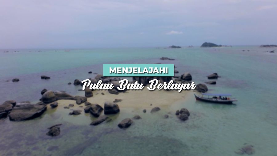 Pulau Batu Berlayar, Pulau Pasir dengan Puluhan Batu Granit