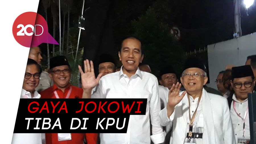 Jokowi soal Nomor Urut: Satu Baik, Dua Juga Baik