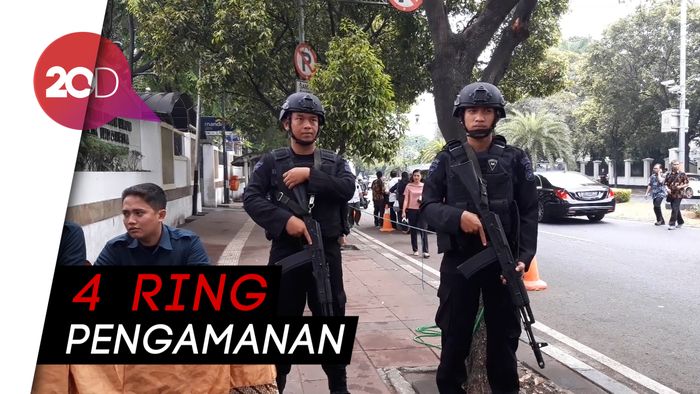 KPU Dihujani 5.000 Aparat Amankan Undian Nomor Capres-Cawapres