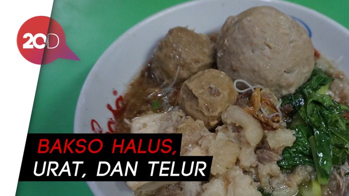 Kenyal Gurih Bakso dengan Tetelan Sapi 