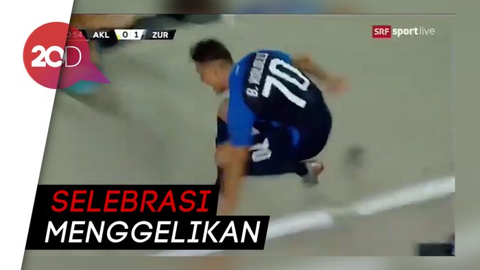 Pemain Ini Mencetak Gol dan... Menghilang