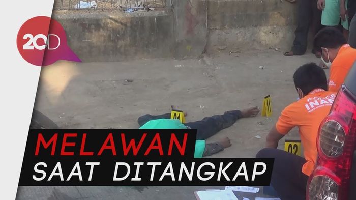 Polisi Tembak Mati Kapten Begal di Makassar