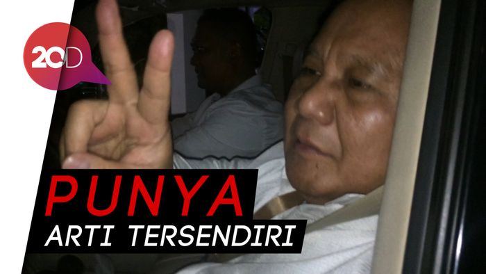 Prabowo Ungkap Filosofi Nomor Urut 2 di Pilpres 2019