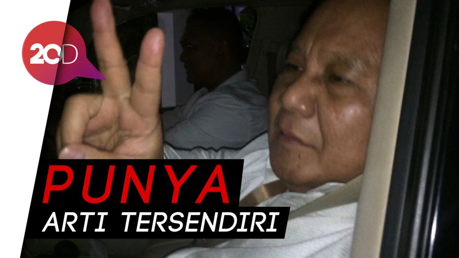 Prabowo Ungkap Filosofi Nomor Urut 2 di Pilpres 2019