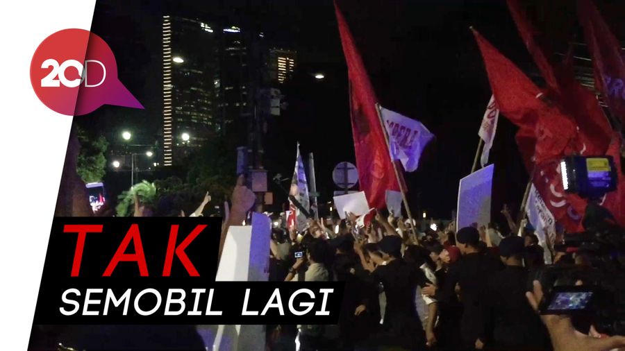 Pulang dari KPU, Jokowi-Maruf Pisah Jalan