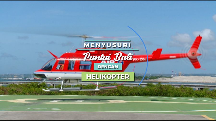 Melihat Keindahan Pantai Bali dari Ketinggian