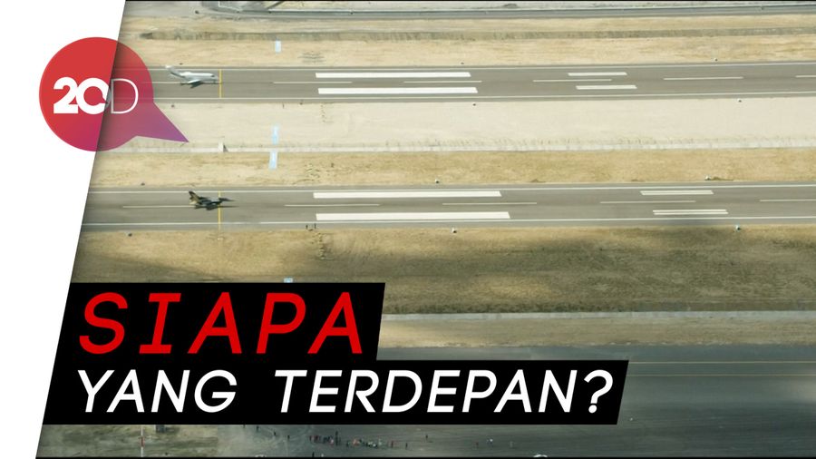Saat Jet Tempur, Tesla dan Mobil Fomula 1 Beradu Cepat