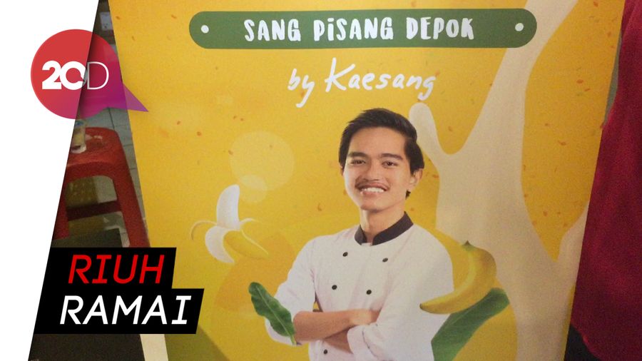 Kaesang Buka Gerai Sang Pisang Baru Lagi di Depok