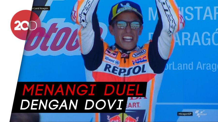 Marquez Jadi yang Tercepat di GP Aragon