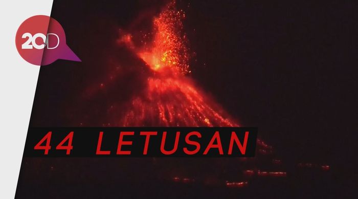 Erupsi Mencekam Gunung Anak Krakatau