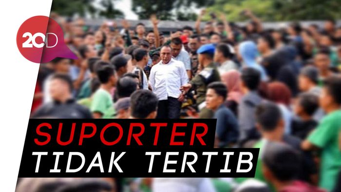 Viral Gubernur Sumut Edy Rahmayadi Tampar Suporter PSMS