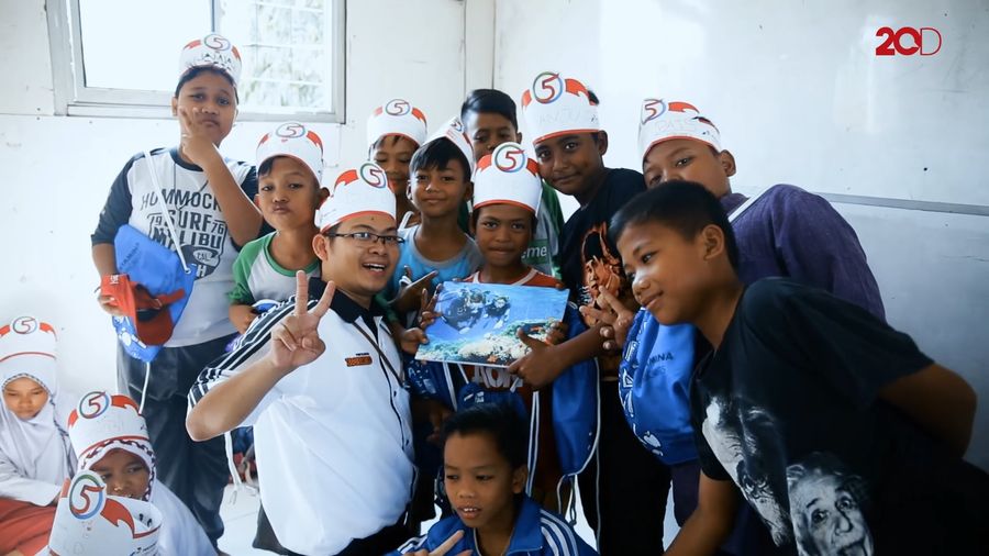 Kemeriahan Kelas Inspirasi Bersama Pertamina Lubricants