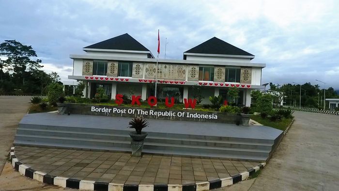 PLBN Skouw, Wajah Depan Nan Megah Indonesia di Ujung Timur Papua