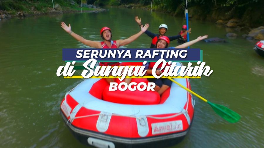 Sensasi Rafting di Sungai Citarik