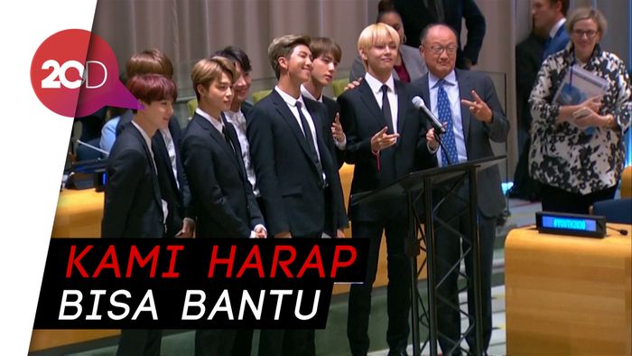 Ini Pesan Penuh Cinta BTS dalam Pidato PBB Mereka