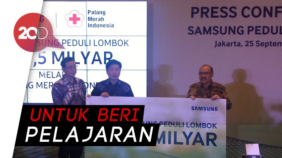 Penjualan Menurun Pasca Gempa Lombok, Samsung Tak Masalah