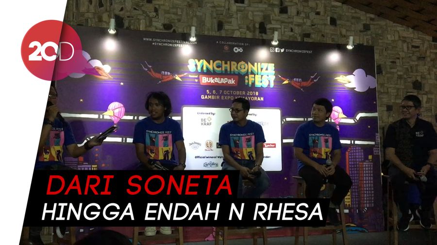Synchronize Fest 2018 Siap Kawinkan 118 Artis Berbagai Genre