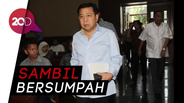 Novanto Bantah Terima Uang di Kasus Suap Bakamla