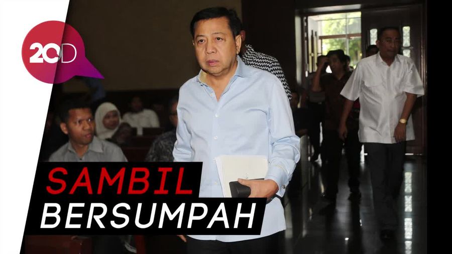 Novanto Bantah Terima Uang di Kasus Suap Bakamla