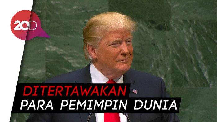 Pamer Prestasi di Sidang PBB, Trump Malah Ditertawakan