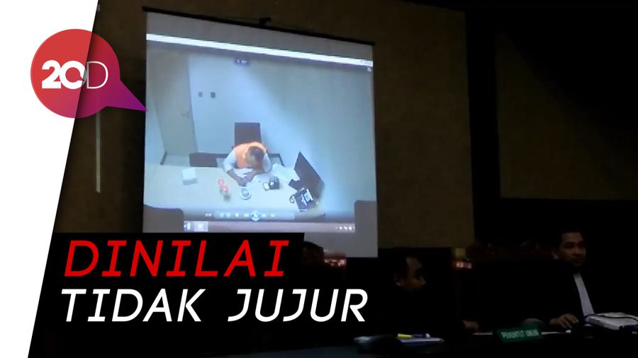 Dinilai Tidak Jujur, Jaksa Putar CCTV Pemeriksaan