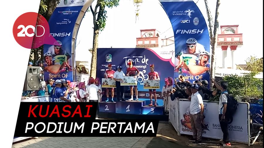Pegowes Australia Culey Juarai Etape I Tour de Banyuwangi Ijen