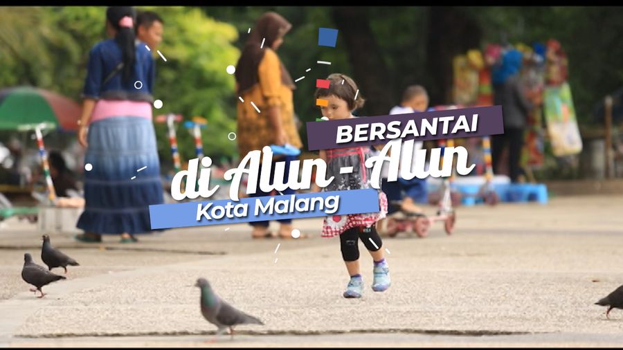 Bersantai di Alun-Alun Kota Malang