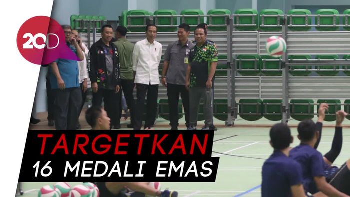 Jokowi Pasang Target 8 Besar Asian Para Games 2018