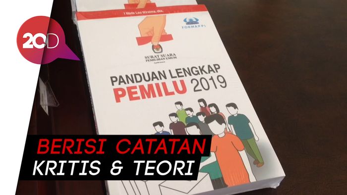 Buku Panduan Lengkap Pemilu 2019 Diluncurkan