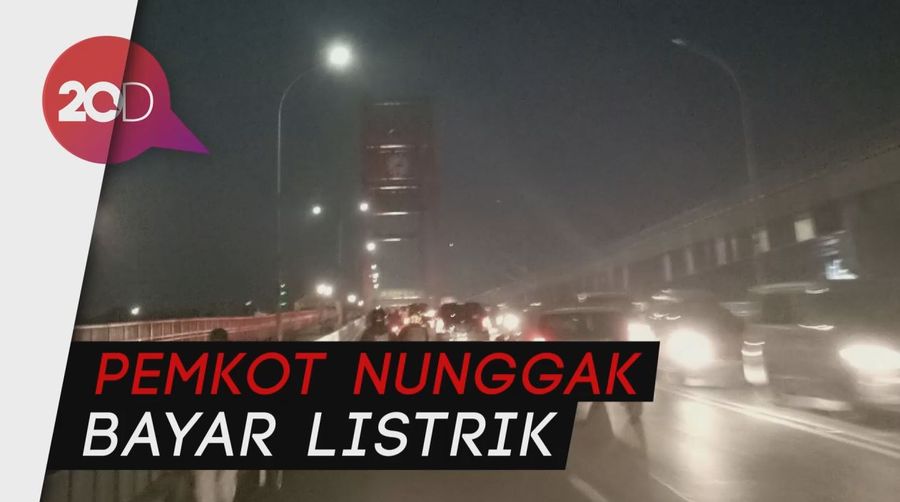 PLN Putus Listrik, Jembatan Ampera Gelap Gulita