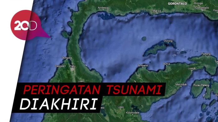 Ini Alasan BMKG Akhiri Peringatan Tsunami di Donggala