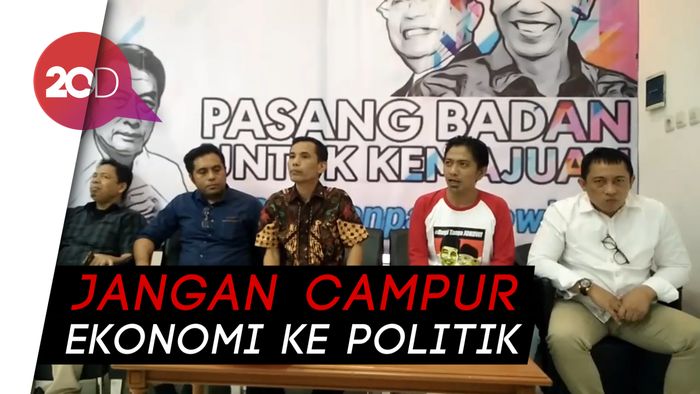 Relawan Jokowi: Tim Ekonomi Sebelah Cuma Omdo