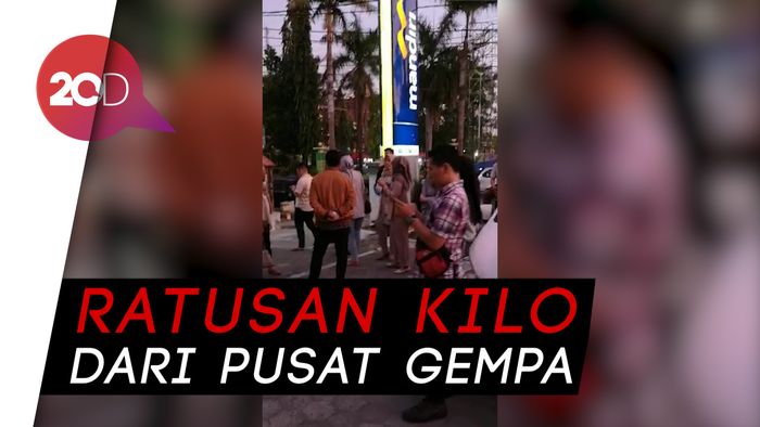 Suasana Gempa 7,7 SR Saat Terasa di Pare-pare