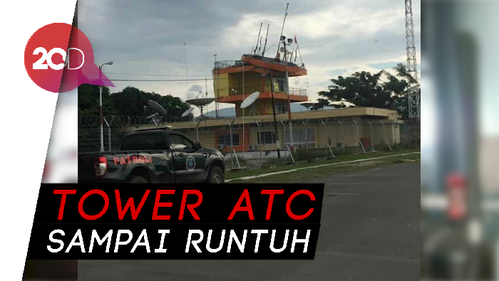 Diguncang Gempa 7,4 SR, Bandara Palu Rusak Parah