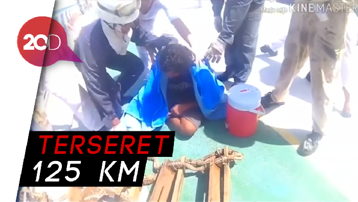 Detik-detik Aldi Life of Pi Diselamatkan di Tengah Laut