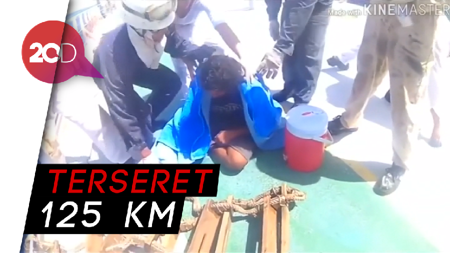 Detik-detik Aldi Life of Pi Diselamatkan di Tengah Laut
