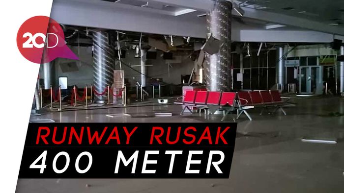 Bandara Palu Beroperasi Terbatas untuk Pesawat Bawa Bantuan