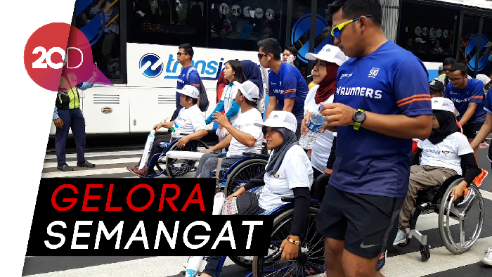 Bus TransJ Gratis Selama Asian Para Games untuk Difabel