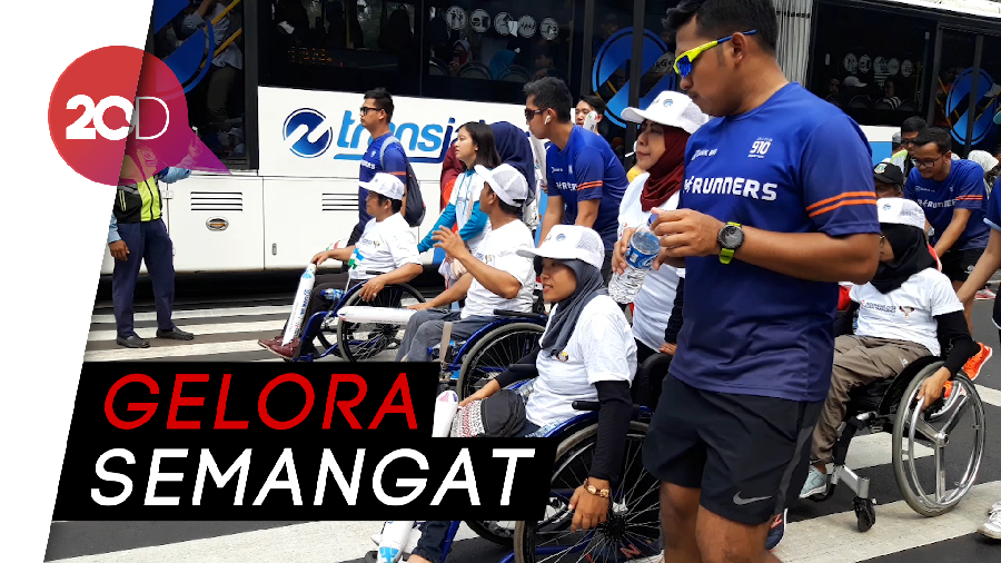 Bus TransJ Gratis Selama Asian Para Games untuk Difabel
